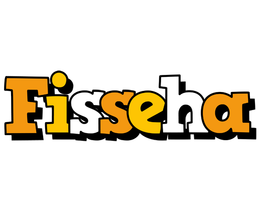 Fisseha cartoon logo