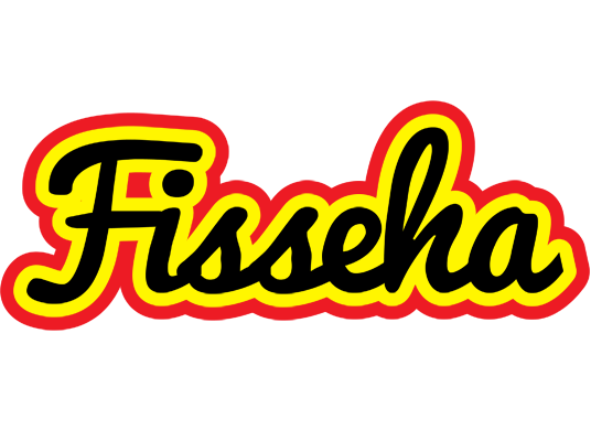 Fisseha flaming logo