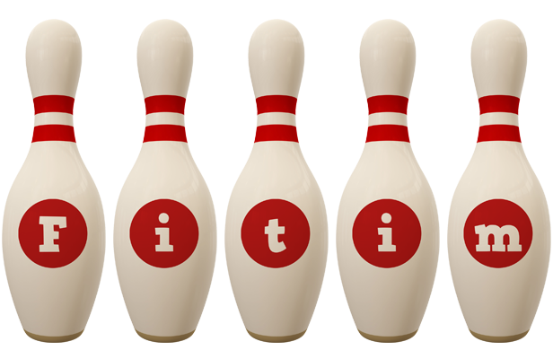Fitim bowling-pin logo