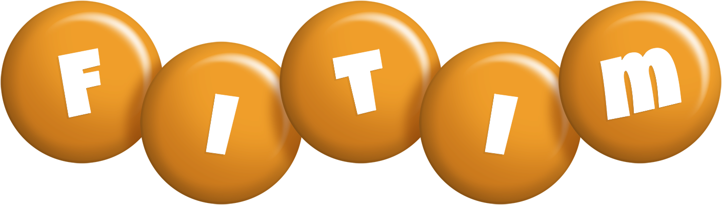 Fitim candy-orange logo