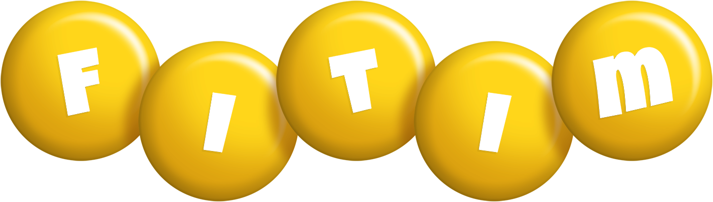 Fitim candy-yellow logo
