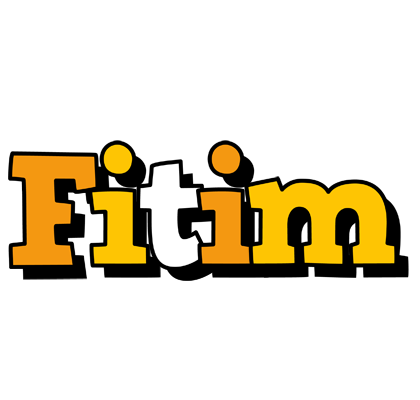Fitim cartoon logo