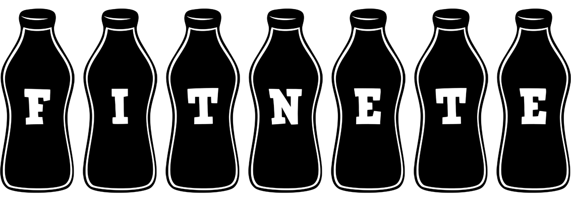 Fitnete bottle logo