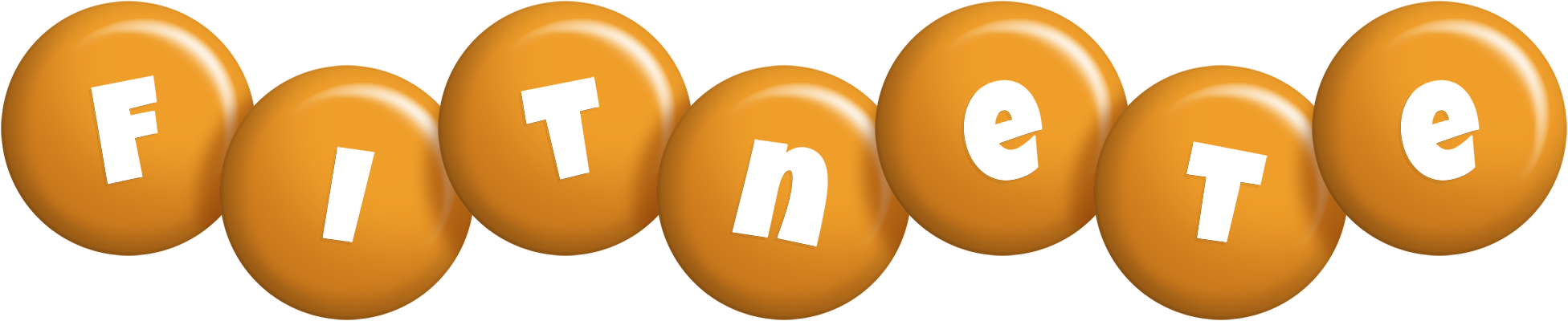 Fitnete candy-orange logo