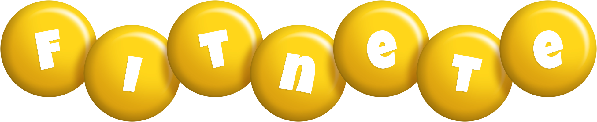 Fitnete candy-yellow logo