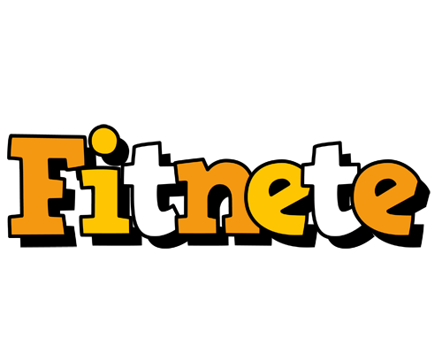 Fitnete cartoon logo
