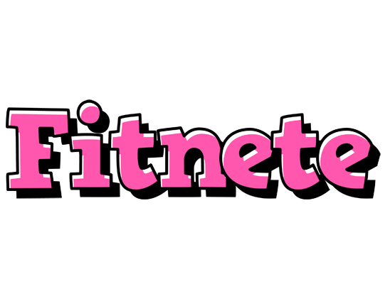 Fitnete girlish logo