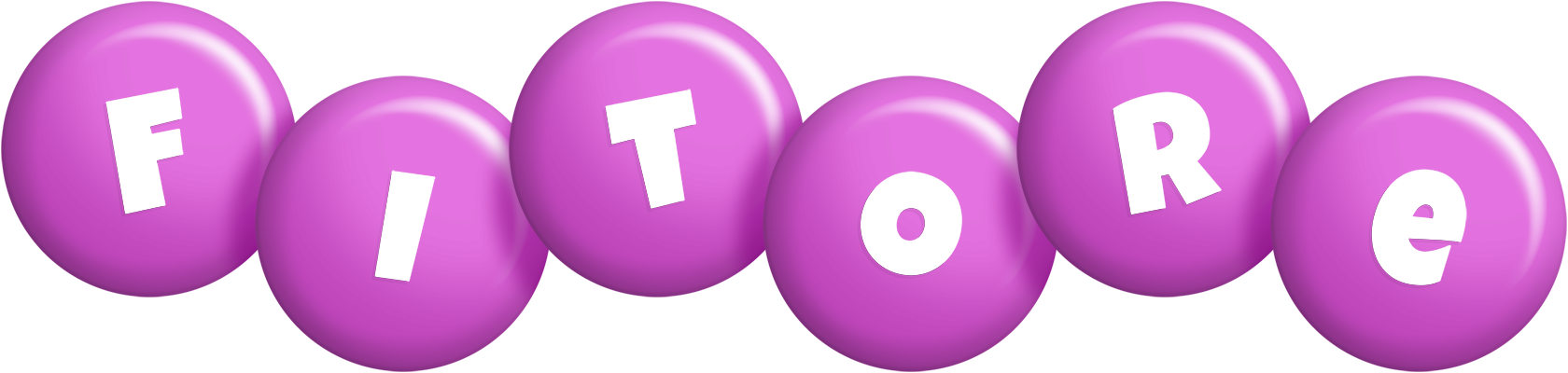 Fitore candy-purple logo