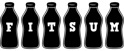 Fitsum bottle logo