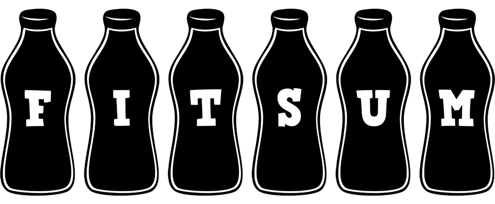 Fitsum bottle logo
