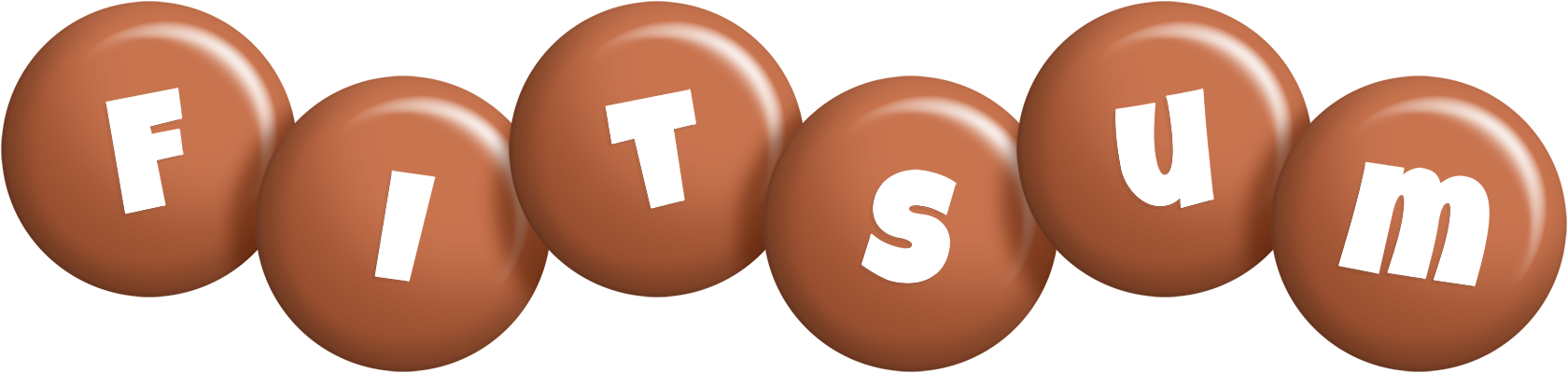 Fitsum candy-brown logo