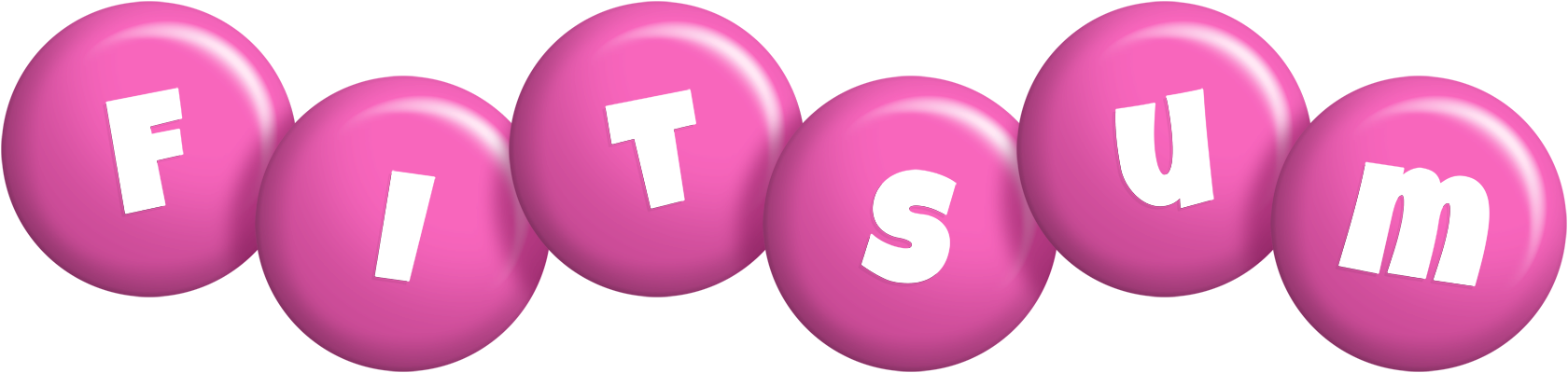 Fitsum candy-pink logo