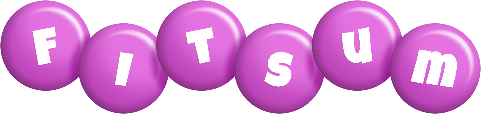 Fitsum candy-purple logo