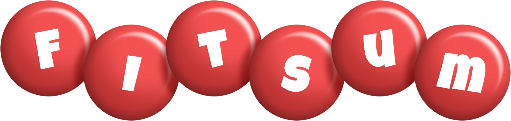 Fitsum candy-red logo
