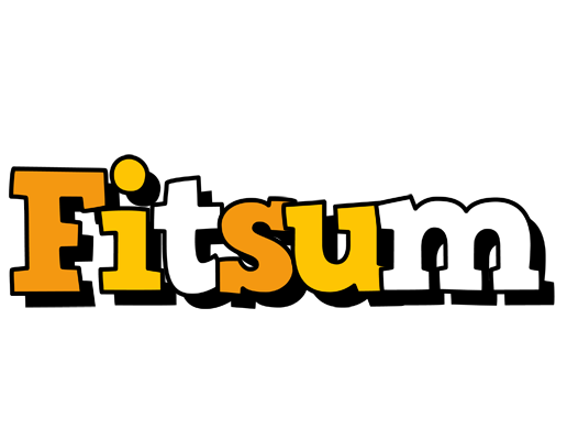 Fitsum cartoon logo
