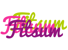 Fitsum flowers logo