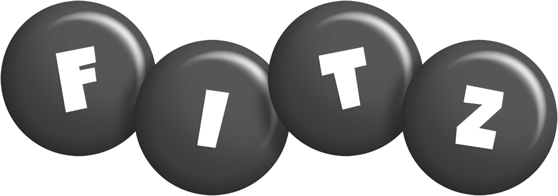 Fitz candy-black logo