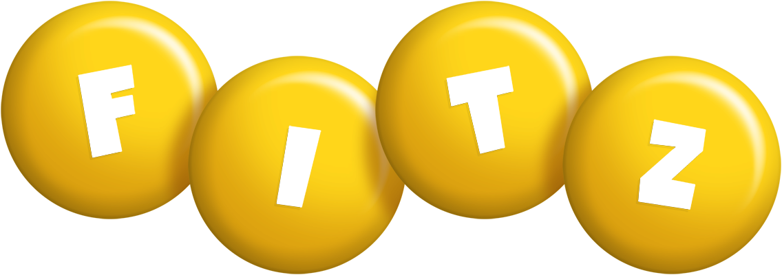 Fitz candy-yellow logo