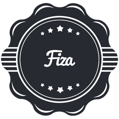Fiza badge logo