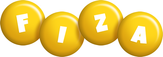 Fiza candy-yellow logo