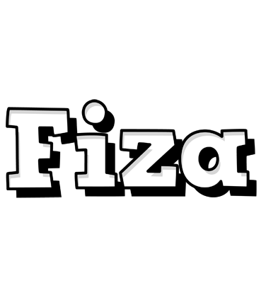 Fiza snowing logo