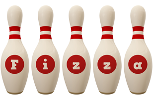 Fizza bowling-pin logo