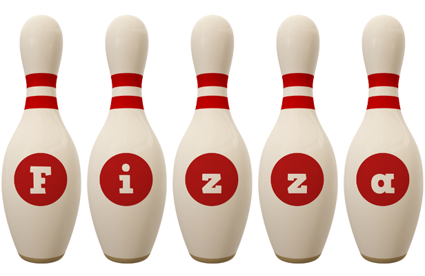 Fizza bowling-pin logo