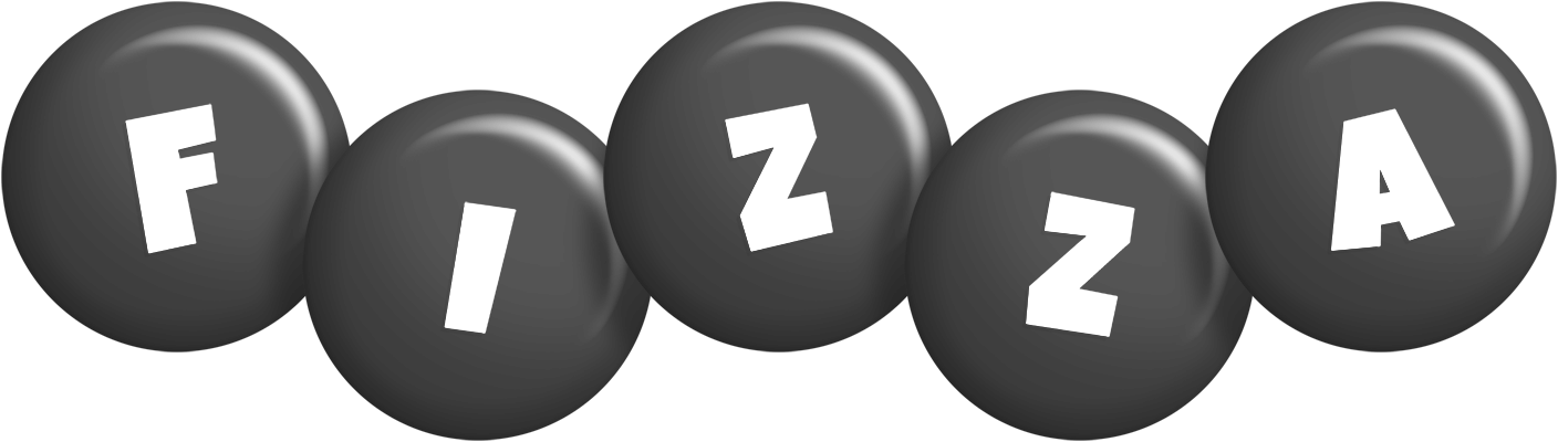 Fizza candy-black logo
