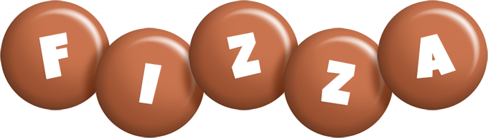 Fizza candy-brown logo