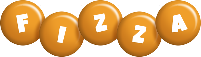 Fizza candy-orange logo