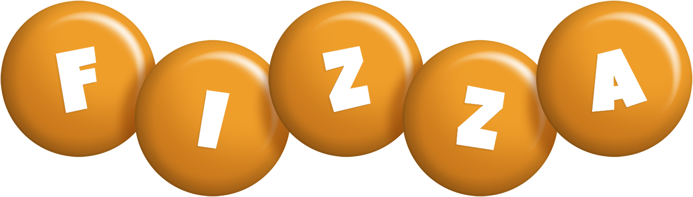 Fizza candy-orange logo