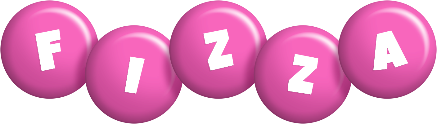 Fizza candy-pink logo