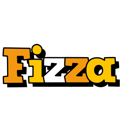 Fizza cartoon logo