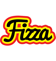 Fizza flaming logo