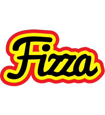 Fizza flaming logo
