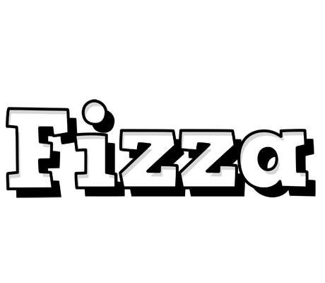 Fizza snowing logo