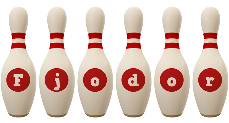 Fjodor bowling-pin logo