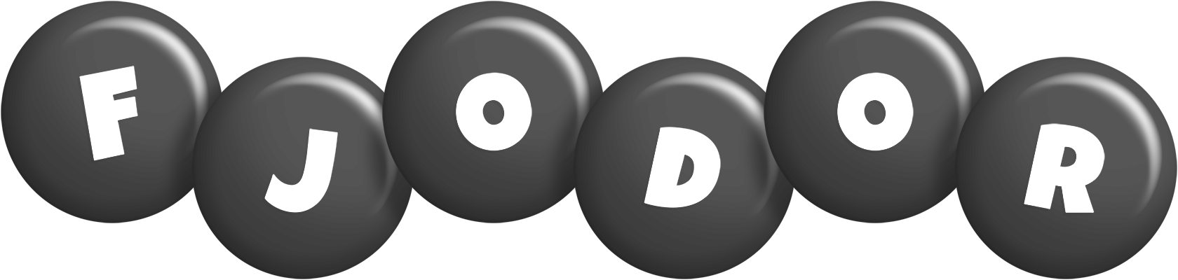 Fjodor candy-black logo