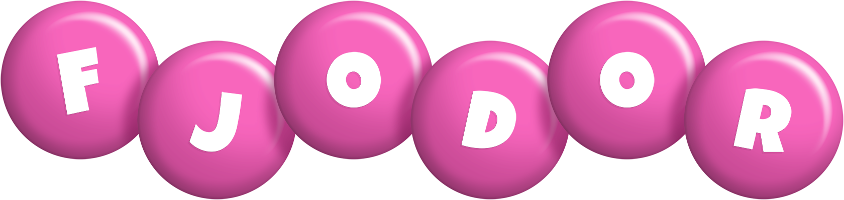 Fjodor candy-pink logo