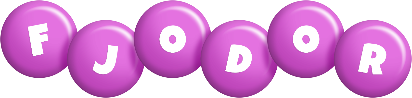 Fjodor candy-purple logo