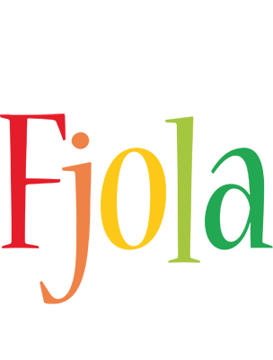Fjola birthday logo