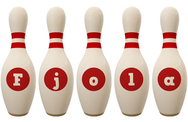 Fjola bowling-pin logo
