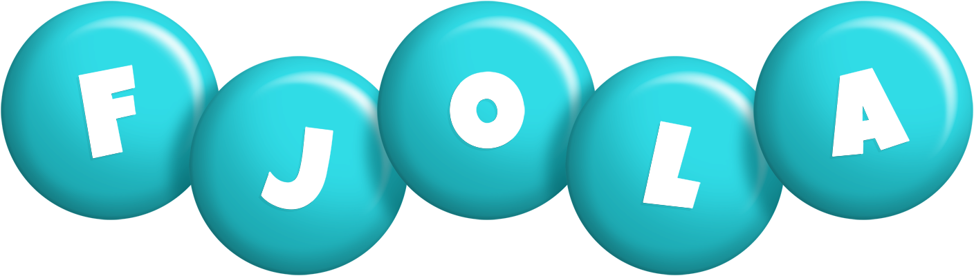 Fjola candy-azur logo