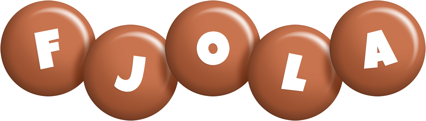 Fjola candy-brown logo