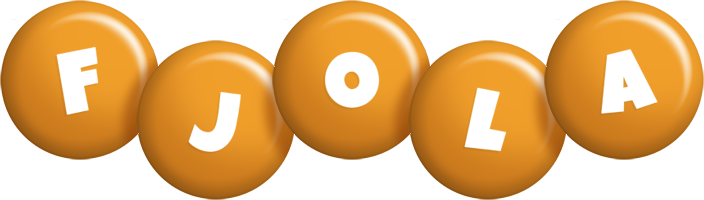 Fjola candy-orange logo