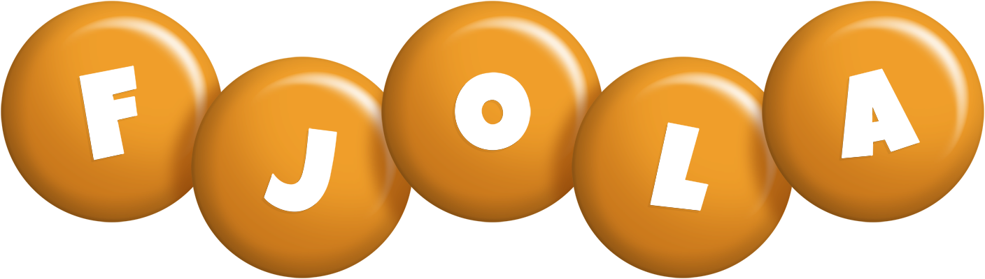 Fjola candy-orange logo