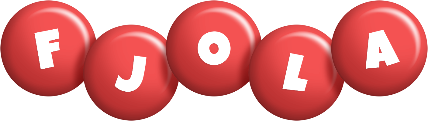 Fjola candy-red logo