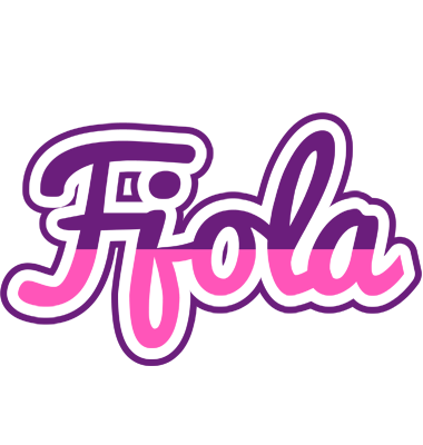Fjola cheerful logo