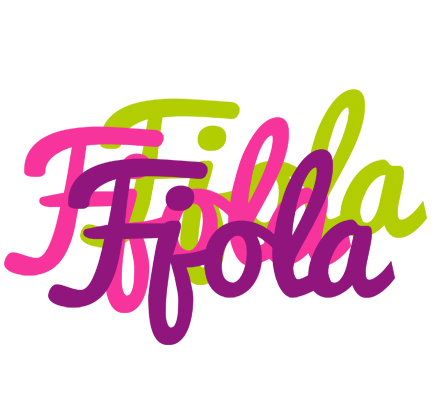 Fjola flowers logo