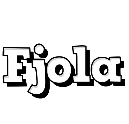 Fjola snowing logo